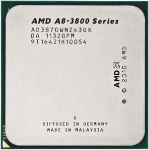 APU A8-3870K 32nm Socket FM1 central processing unit (CPU)