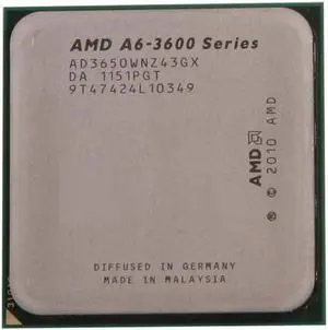 A6-3650 32nm Socket FM1 central processing unit (CPU)