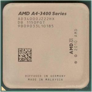 A4-3400 32nm Socket FM1 central processing unit (CPU)