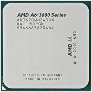 A6-3670K 32nm Socket FM1 central processing unit (CPU)