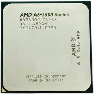 A6-3600 32nm Socket FM1 central processing unit (CPU)