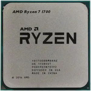 Ryzen 7 1700 14nm Socket AM4 central processing unit (CPU)