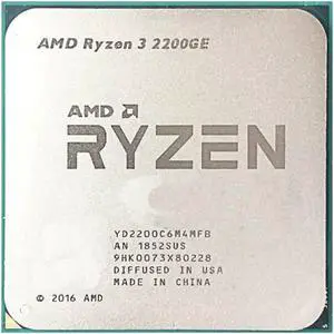 Ryzen 3 2200GE 14nm central processing unit (CPU)