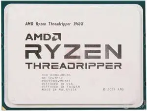 Ryzen ThreadRipper 3960X 7nm Socket sTRX4 central processing unit (CPU)