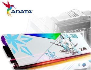 ADATA XPG LANCER RGB SE7EN Limited Edition DDR5 Desktop Memory, ADATA&ASUS ROG STRIX Collaboration, 32GB (2x16GB) 6000 MHz | RAM Upgrade | PMIC + ECC - Intex XMP 3.0 Compatible,Snow/White UDIMM