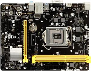 biostar H310MHD3 Intel H310 2×DDR4 DIMM Micro ATX LGA 1151 PCI-E 3.0