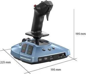 Thrustmaster New TCA-X Airbus Civil Aviation Flight Game Airplane Joystick