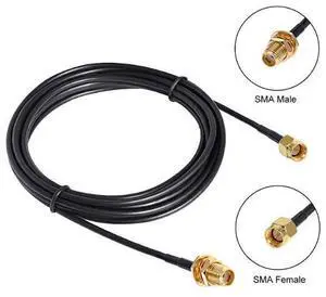 (3m 10FT)WiFi Antenna Extension Cable with SMA Male to SMA Female Coax Connector 3m 10FT by