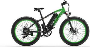 GOGOBEST Electric Bike GF600 Electric Mountain Bike 1000W 26" Fat Tires Commuter Ebike, Adults Electric Bicycle, Shimano 21 Speed, Suspension Fork Hydraulic Brakes