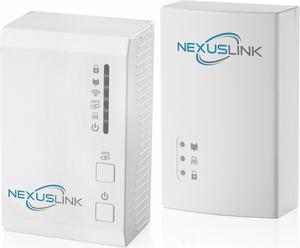 NexusLink Powerline G.hn Powerline Adapter | Wireless N | 1.2 Gbps | 2-Unit Kit | (GPL-1200WN-KIT)