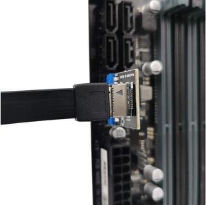 USB 3.0 (3.1 Gen 2) Internal (19-Pin) Header to USB 3.1/3.2 Type-C (20-Pin) A-Key Front Panel Adapter