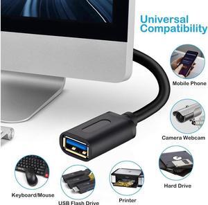 USB 3.0 Extension Cable 25Ft USB 3.0 High Speed Extender Cord Type A Male to A Female for Playstation Xbox USB Flash Drive Hard Drive Card Reader Scanner Printer Keyboard (25Ft)