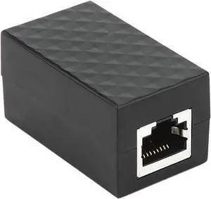 Surge Thunder Lightning Protector RJ45 Network Coupler Adapter, Cat6 7 5E Network Lan Cable RJ-45 In-Line Connector Extender