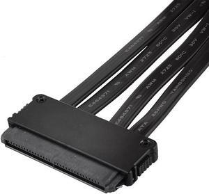 Internal SCSI SAS SFF-8484 Host to 4 x SATA Target,SAS Controller to SATA Device,SAS 32 pin to SATA Breakout Adapter Converter Cable -1.64ft