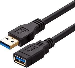 Usb 3.0 Extension Cable , 22 Awg Long Usb Extension Cable Superspeed Usb 3.0 Type A Male To Female Usb Cable Compatible With Printer,Xbox, Usb Flash Drive, Card Reader, Hard Drive,Camera (5M)