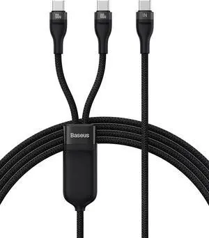 USB C Cable 100W 4.9FT 5A Type C Charger Cable Fast Charging 2 in 1 Multi Charging Cable, Nylon Braided USB C to USB C Cable for AIR/Mini 6 MacBook Galaxy S22 21 S10 Note