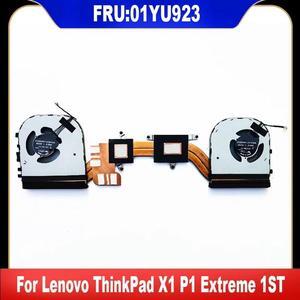 FOR 01YU923 01AY981 FOR X1 P1 1ST Laptop CPU Cooling Fan Cooler Heatsink Radiator