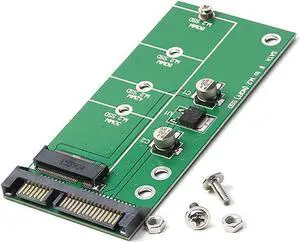 NGFF ( M2 ) B Key & B+M Key SATA Based SSD to 2.5" SATA Adapter,SATA-Bus M.2 NGFF SSD to SATAIII 6Gbps Convert Card For 2230/2242/2260/2280mm
