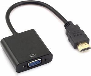 HDMI-compatible to VGA Video Active DAC Adapter Converter for Raspberry Pi / HD monitors / projectors - Full HD 1080P HDTV HDMI-compatible to VGA