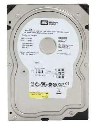 W/estern Digital 80GB UDMA/100 7200RPM 2MB IDE Hard Drive - WD800BB