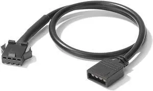 30cm Motherboard RGB Adapter Conversion Cable 5V 3Pin/12V 4Pin RGB Led Strip Light for PC Computer LED Light Strip Line(3P male)