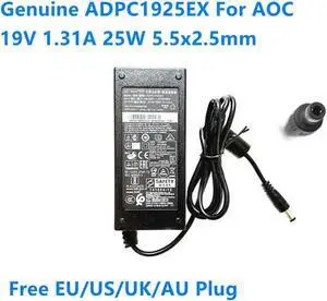 19V 1.31A 25W ADPC1925EX ADPC1925 STK025-19131T AC Adapter For 215LM00058 24B1XHS E2280SWN Monitor Charger