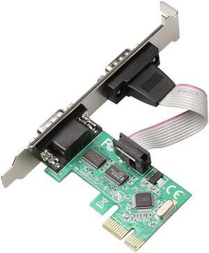 PCI-E serial card pcie PCI Express RS232 interface industrial expansion ports PCI E to RS232 port add on cards