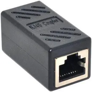 CAT6 RJ45 Female to Female Lan Connector Ethernet Network Cable Extension Adapter With Shield CAT6 RJ45 Female to Female Lan Connector Ethernet Network Cable Extension Adapter With Shield