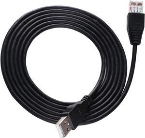 USB to RJ50 for APC 940-0127 Console Cable for APC Smart UPS, USB Console Cable for Replacement of 940-0127B,940-127C and 940-0127E, with FTDI Chip Built-in