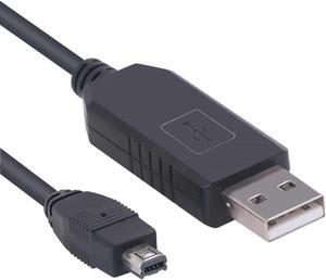 USB to RS232 Mini 4P Serial Programming Cable for Uniden Bearcat Scanner BC250D BC296D UBC3300XLT BC246T BR330T BCD396T BC346XT BCD396XT