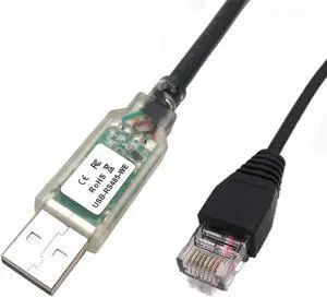 USB to RJ45 RS485 Serial Programming Cable for Delta IFD6500, USB RS485 Communication Adapter Converter Cable for Delta IFD6500