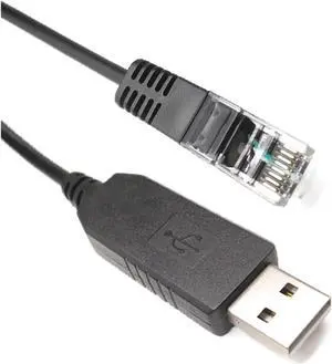 USB to RJ45 Control Cable for Skywatcher EQ5 HEQ5 HEQ6 Connect to Asiair Pro, EQMOD Console Cable for Skywatcher GOTO Mount EQ5 HEQ5 HEQ6,6ft