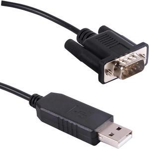 USB to RS232 DB9 Serial Cable for APC UPS 940-0024C 940-0024E Cable Replacement, SUA-1000ICH SUA-1500ICH Communication Cable Serial Kable, with FTDI Chip Built-in