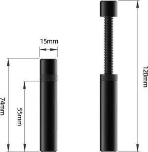 Graphics Card GPU Support Bracket, Adjustable Height GPU Sag Stand Bracket with Magnet and Non-Slip Sheet, GPU Holder for Prevent Universal VGA Graphics Card Sag - 2.8-4.7"- L - White Black Graphics Card GPU Support Bracket, Adjustable Height GPU Sag Stand Bracket with Magnet and Non-Slip Sheet, GPU Holder for Prevent Universal VGA Graphics Card Sag - 2.8-4.7"- L - White Black