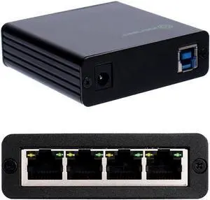 USB 3.0 To RJ45 Network Card Adapter USB3.0 to 4 Ports 10/100/1000M Gigabit Ethernet Controller Adapter 10/100/1000 USB Gigabit Lan Network NIC Adapter