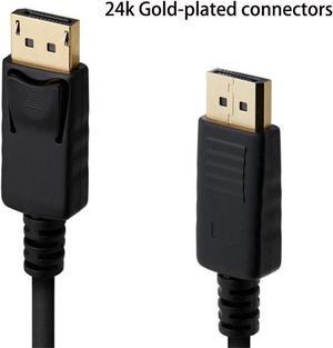 DP to DP 4K high-definition cable Displayport cable male to male computer connection cable DP to DP cable high-definition cable(3.3 ft)