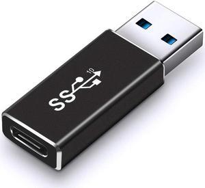 Updated USB 3.1 GEN 2 Male to Type-C Female Adapter, Support Double Sided 10Gbps Charging & Data Transfer, USB A to USB C 3.1 Converter