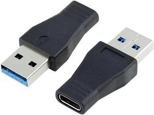 USB 3.0 A Male to USB-C USB 3.1 Type C Female Data Adapter for Laptop Tablet Mobile Phone