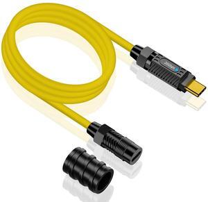 USB C Extension Cable 3ft, 140W USB 4.0 Type C Male to Female Extension Cable, 20Gbps Data & 8K Video Fast Charging Type C Extender, for Thunderbolt 3, Laptop, PC, Phon