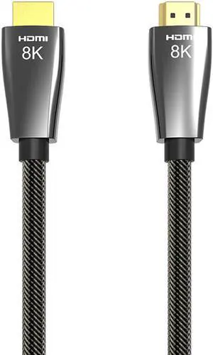 8K HDMI 2.1 Cable Supports 8K @60Hz and 4K @120Hz Compatible with All TVs, BluRay, Xbox Series X, PS5 (3.3 Feet)