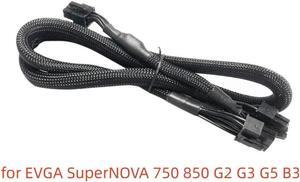 8PIN TO dual 8+6 PCIE VGA Power Cable for SuperNOVA 750 850 G2 G3 G5 B3