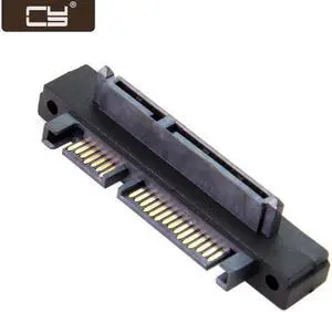 Aomoproing 90 Degree Up Angled SATA 22Pin 7+15 Male to SATA 22Pin Female Extension Convertor Adapter SA-121-UP Aomoproing 90 Degree Up Angled SATA 22Pin 7+15 Male to SATA 22Pin Female Extension Convertor Adapter SA-121-UP