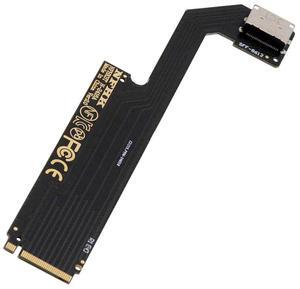 Aomoproing PCI-E 4.0 M.2 M-key to Oculink SFF-8612 SFF-8611 Host Adapter for 2024 ThinkBook 16+ AMD8845 External Graphics Card & SSD