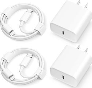 Aomoproing    iPhone 14 13 12 11 Super Fast Charger [2Pack] cargador 20W Rapid USB C Wall Charger Block with 6FT Fast Charging Cable Compatible with iPhone 14 Pro Max/Pro/Plus/Mini/iPad
