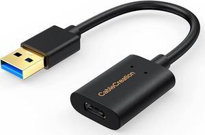 Aomoproing    USB 3.1 USB C Female to USB Male Adapter 5Gbps USB to USB C Adapter USB A to USB C Adapter Female USB C Adapter for Laptops StreamCam etc