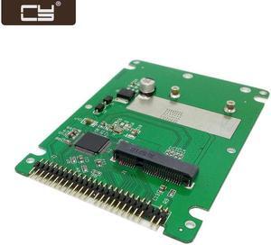 Aomoproing mSATA mini PCI-E SATA SSD to 2.5 inch IDE 44pin Notebook Laptop hard disk case Enclosure White
