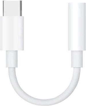White Type C To 3.5mm Converter Adapter USB-C Jack Earphone Headphone Cable Audio Aux Cable Adapter