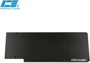 IceManCooler Backplate For GTX 1080Ti Founders Edition Rear Panel Fit GTX 1080T Ice Dragon Graphics Card Plate