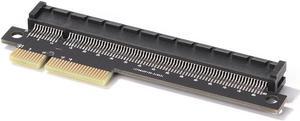 PCIE 4X to 16X Riser Card Expansion Steering Adapter PCI Express Riser Card x4 to x16 Video Graphics Adapter Converter