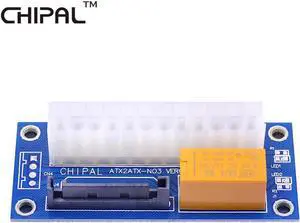 Newest ATX 24Pin to SATA 15Pin Dual PSU Adapter Power Supply Sync Starter Extender Cable Card For Graphics Card